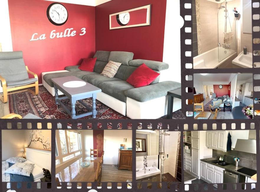 BedinReims burgundy bottle free parking&wifi free ideal 4 à 8 Adultes Exterior foto